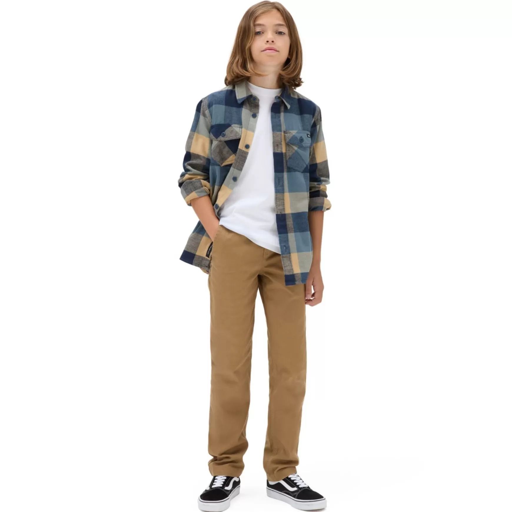 Kids VANS Boys Clothing (8-14 Years)>Box Flanel Shirt