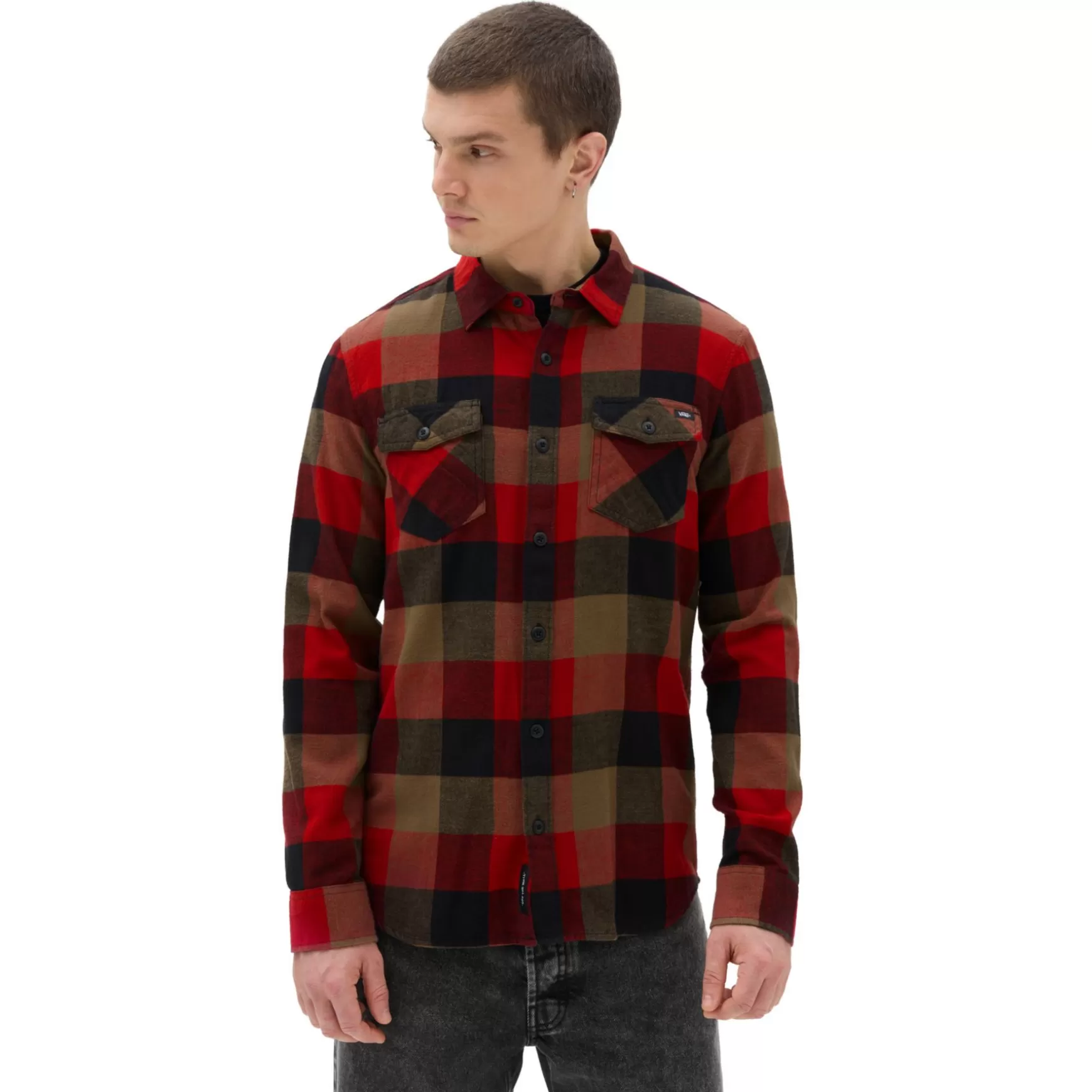 Women VANS Shirts>Box Flannel Woven Shirt