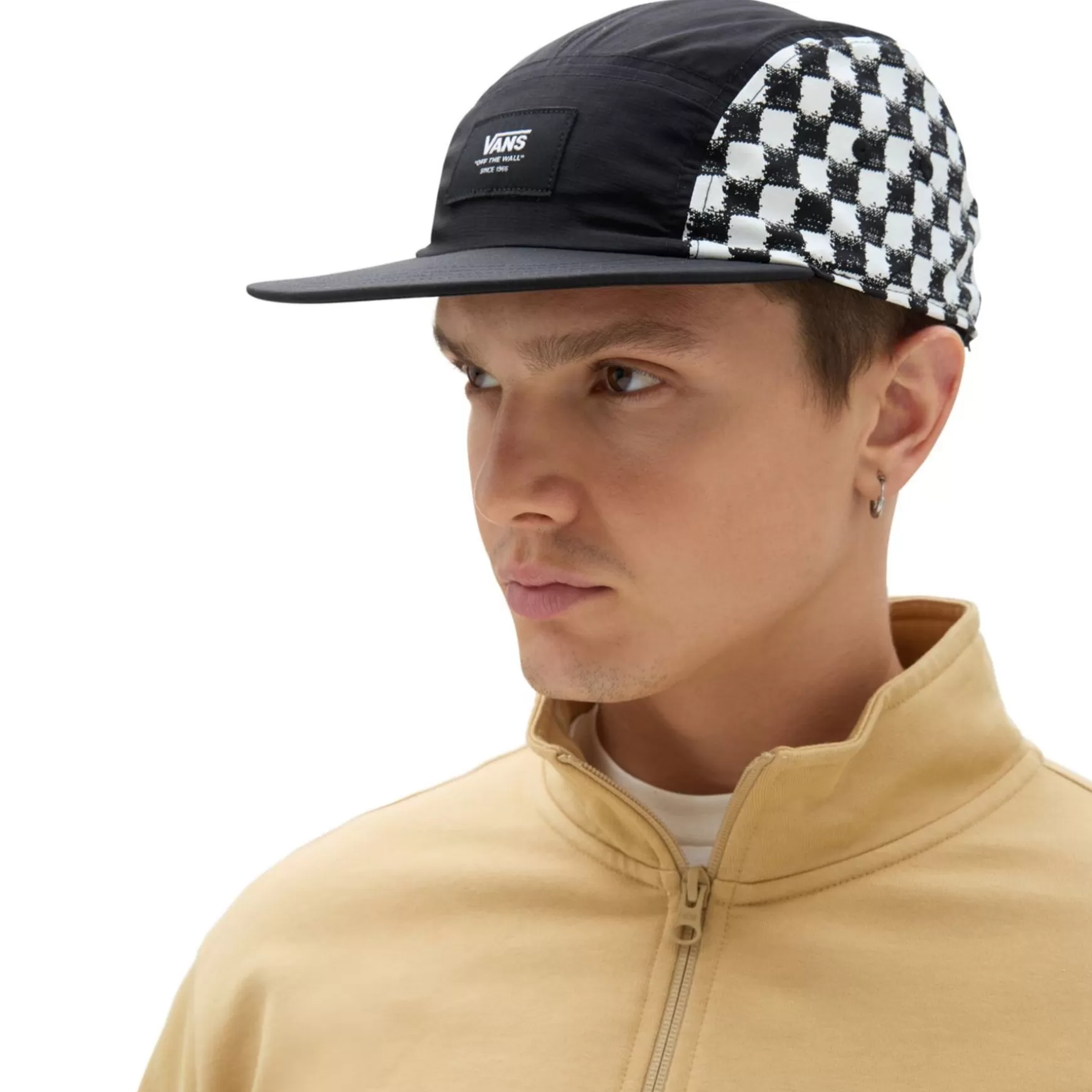 Men VANS Hats & Beanies>Diy Checkerboard Curved Bill Hat