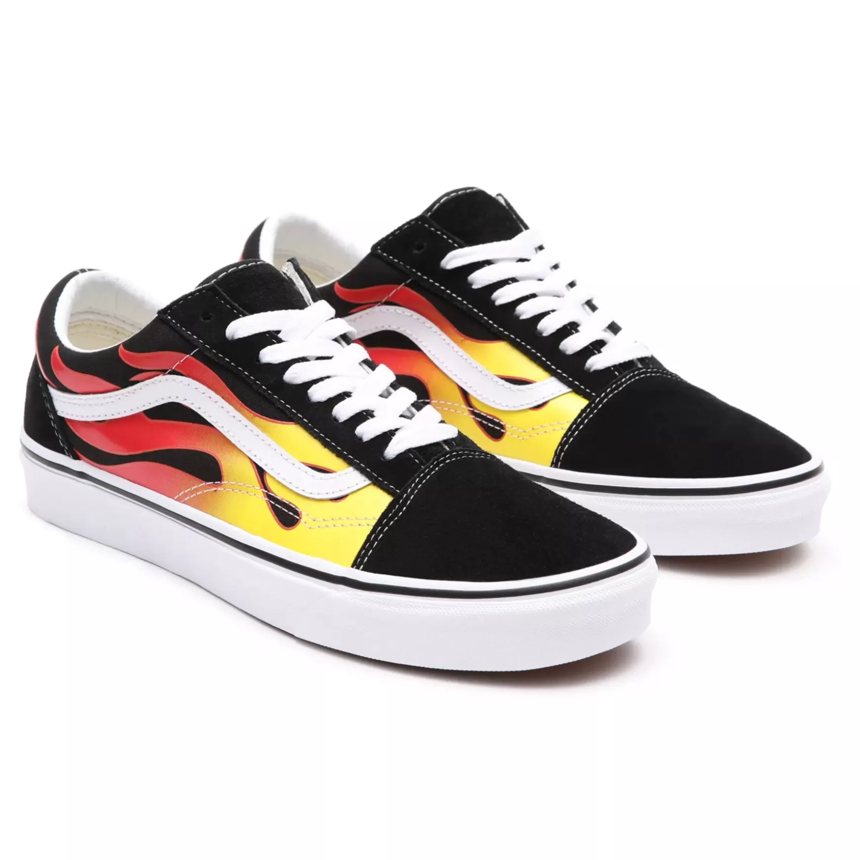 Men VANS Classics>Flame Old Skool Shoes