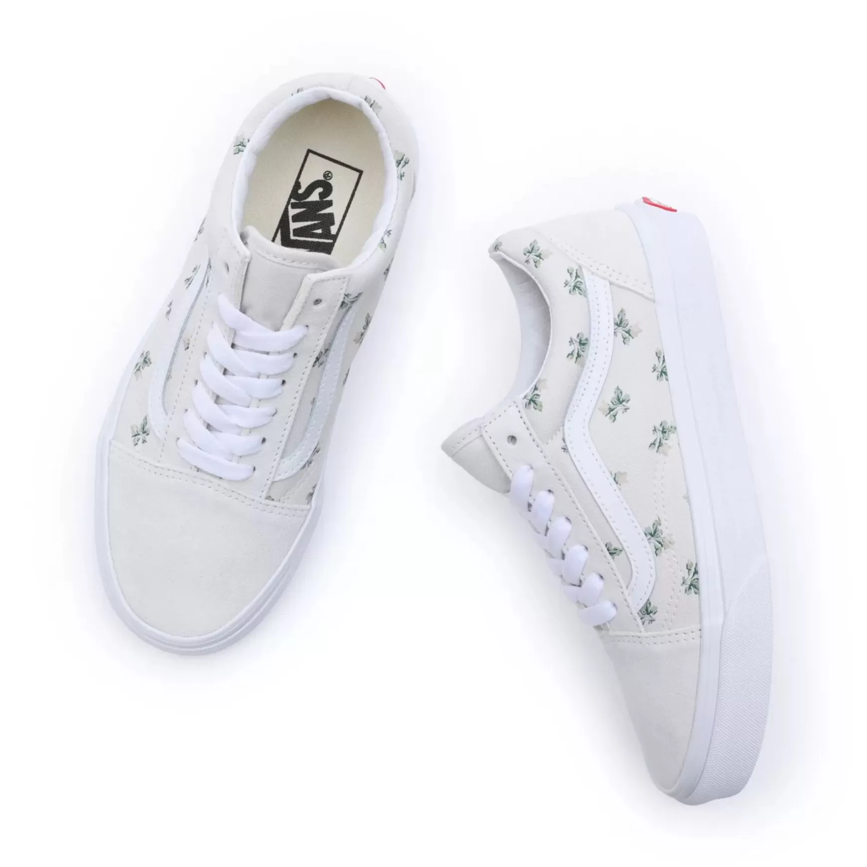 Men VANS Low-Top Shoes>Floral Old Skool Shoes