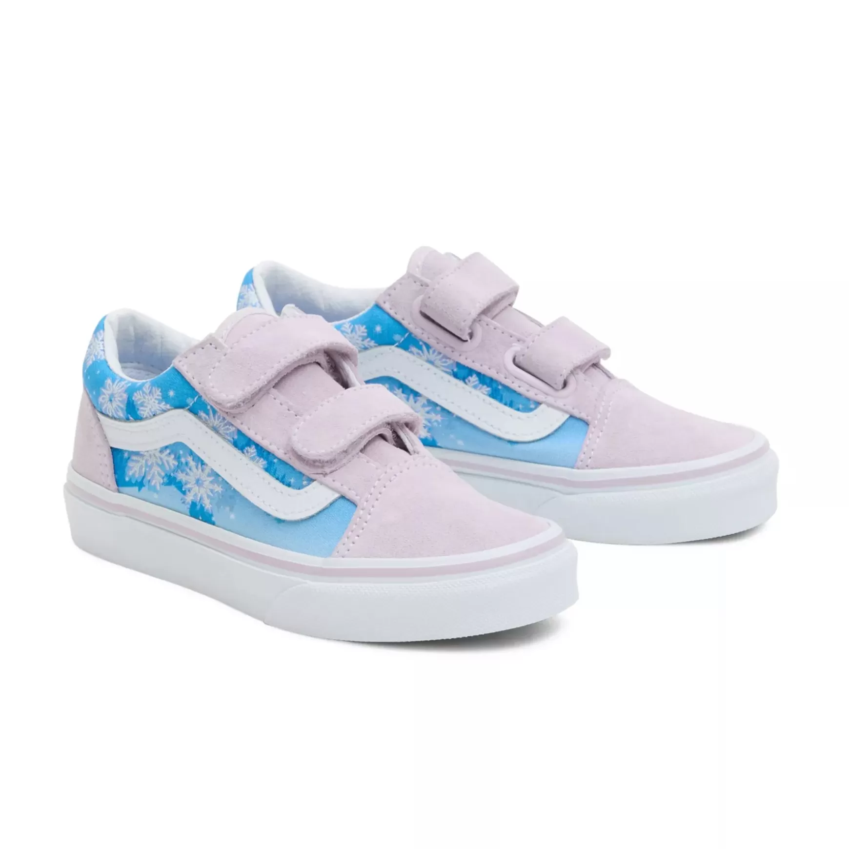 Kids VANS Easy On, Easy Off>Kids Old Skool Hook And Loop Shoes (4-8 Years)