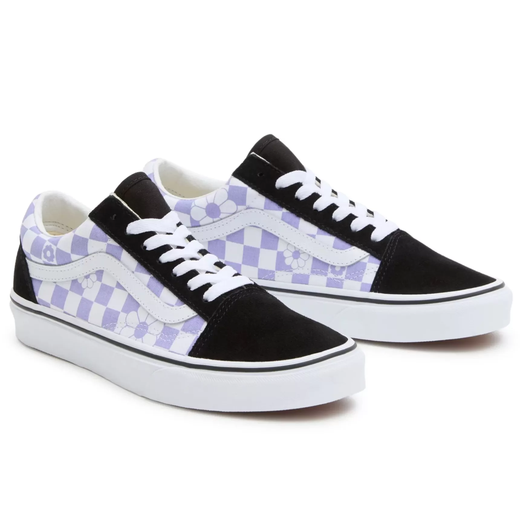 Men VANS Low-Top Shoes>Old Skool Floral Check