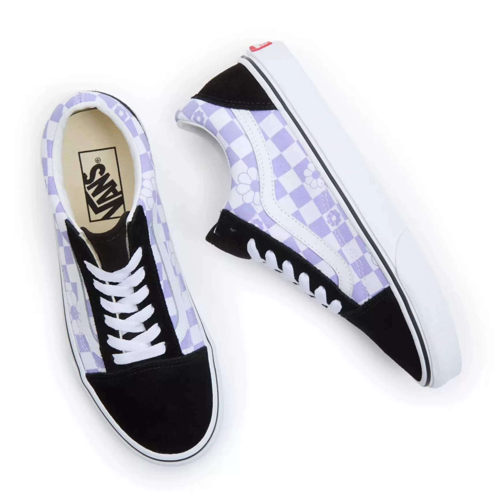 Men VANS Low-Top Shoes>Old Skool Floral Check