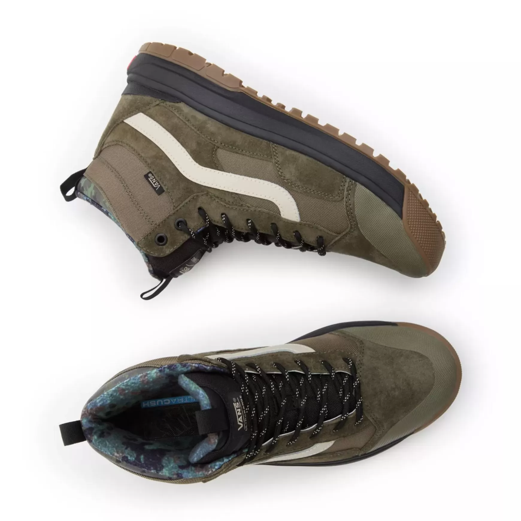 Men VANS Hi-Top Shoes>Rain Camo Ultrarange Exo Hi Mte-1 Shoes