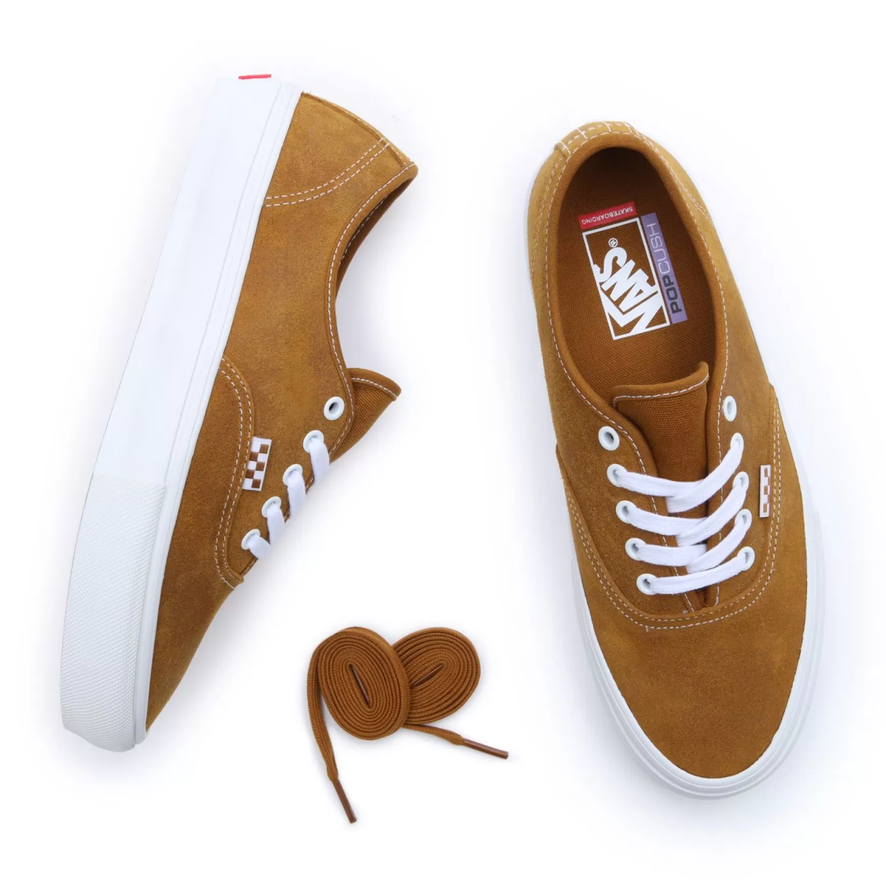 Women VANS Skate Shoes>Skate Authentic Leather Shoes