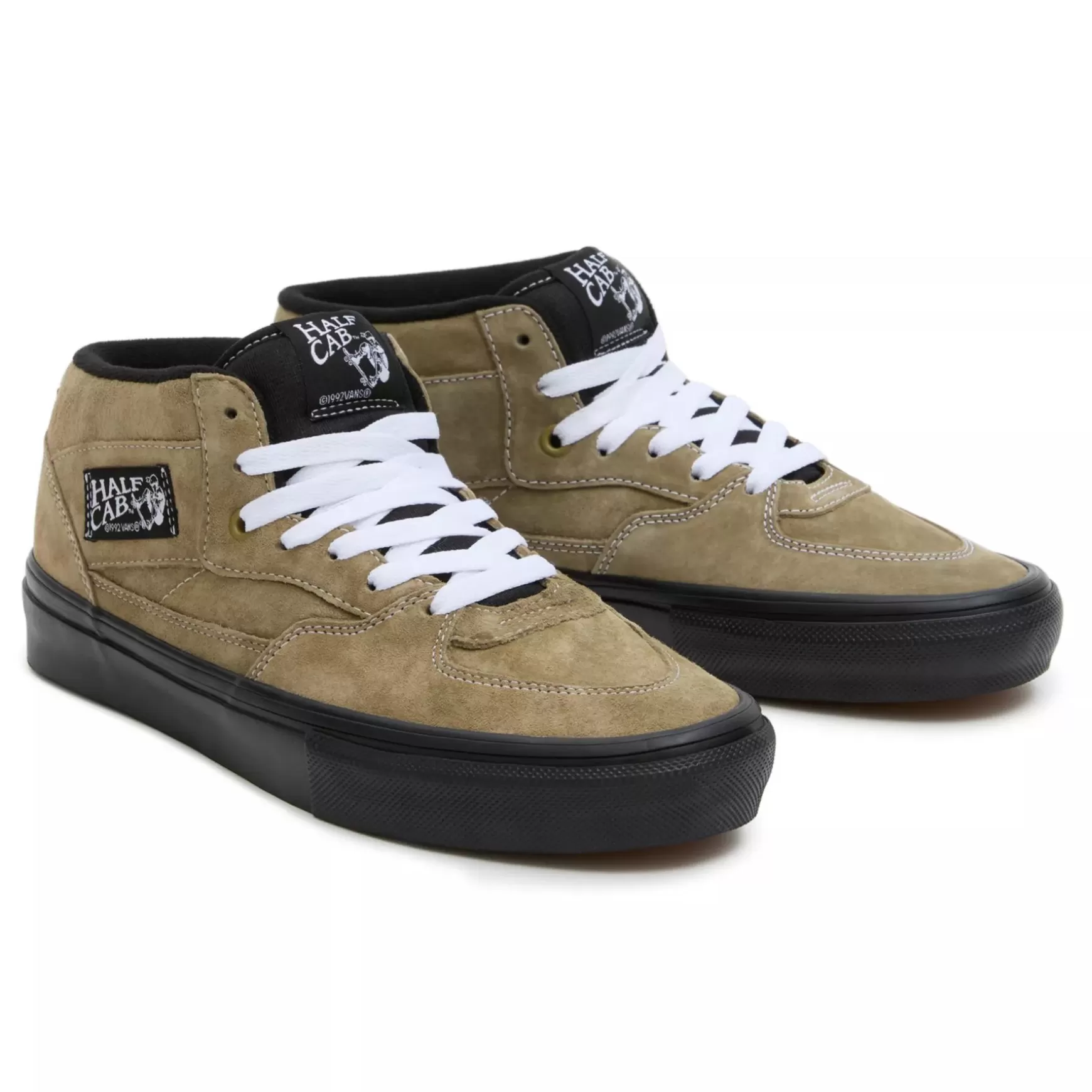 Men VANS Hi-Top Shoes>Skate Half Cab Pig Suede Shoes