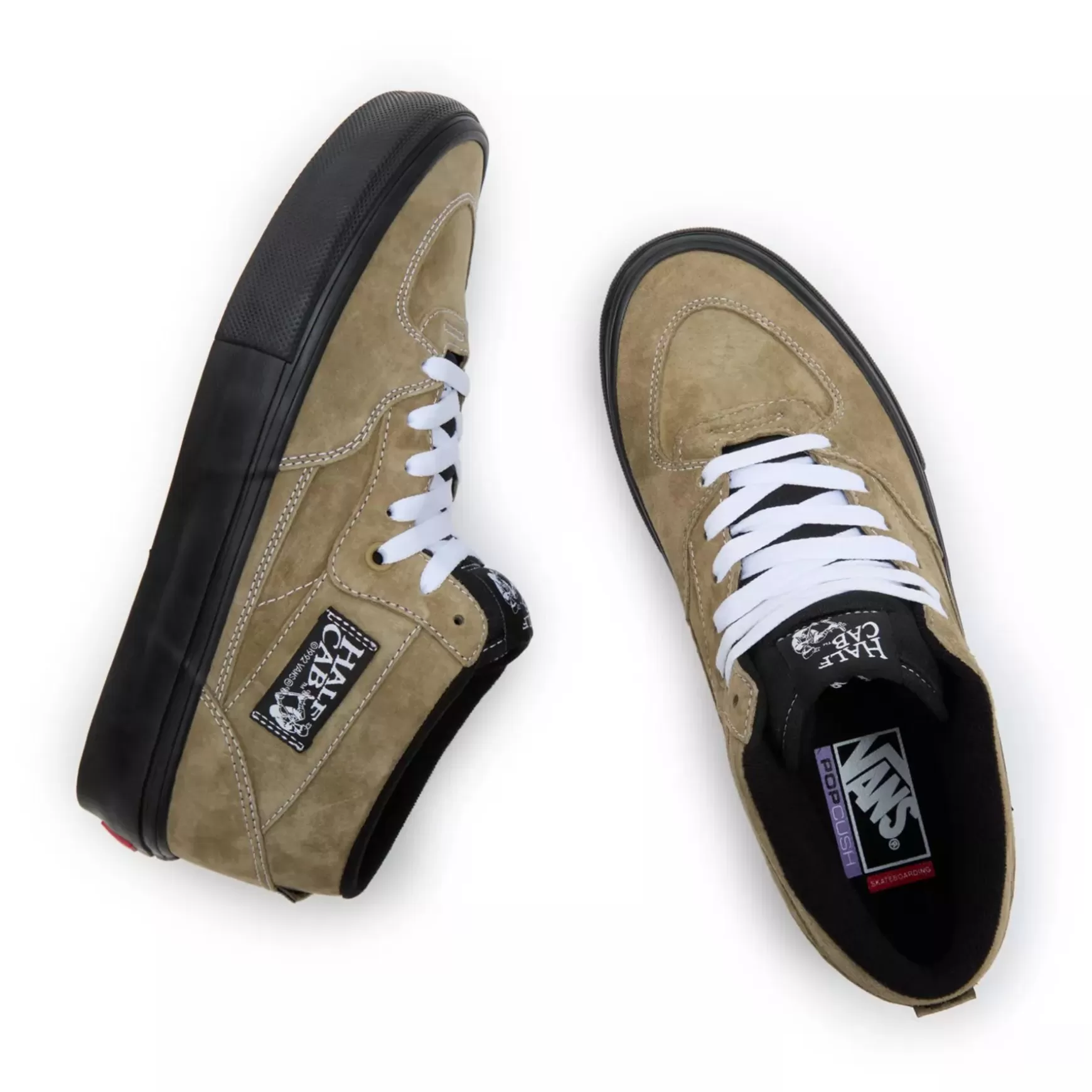 Men VANS Hi-Top Shoes>Skate Half Cab Pig Suede Shoes