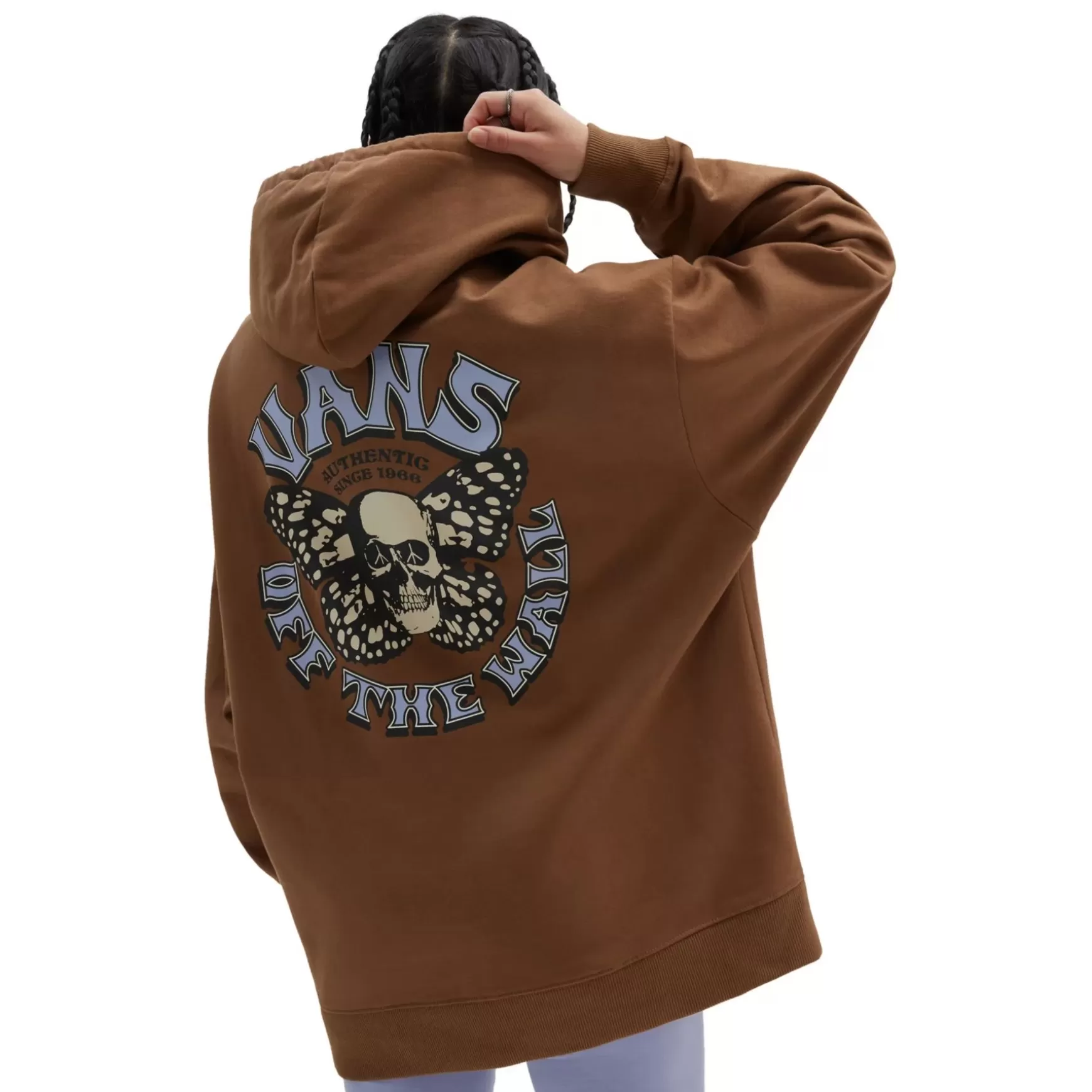 Men VANS Hoodies & Sweatshirts>Skullfly Oversized Pullover Hoodie