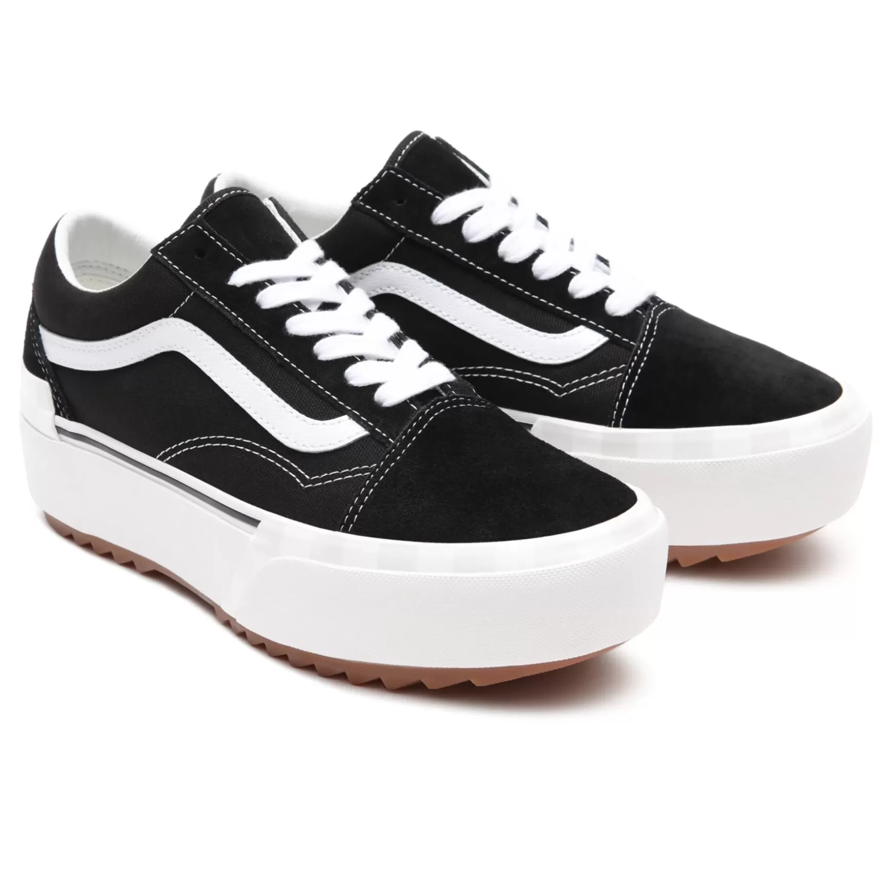 Men VANS Classics>Suede/Canvas Old Skool Stacked Shoes