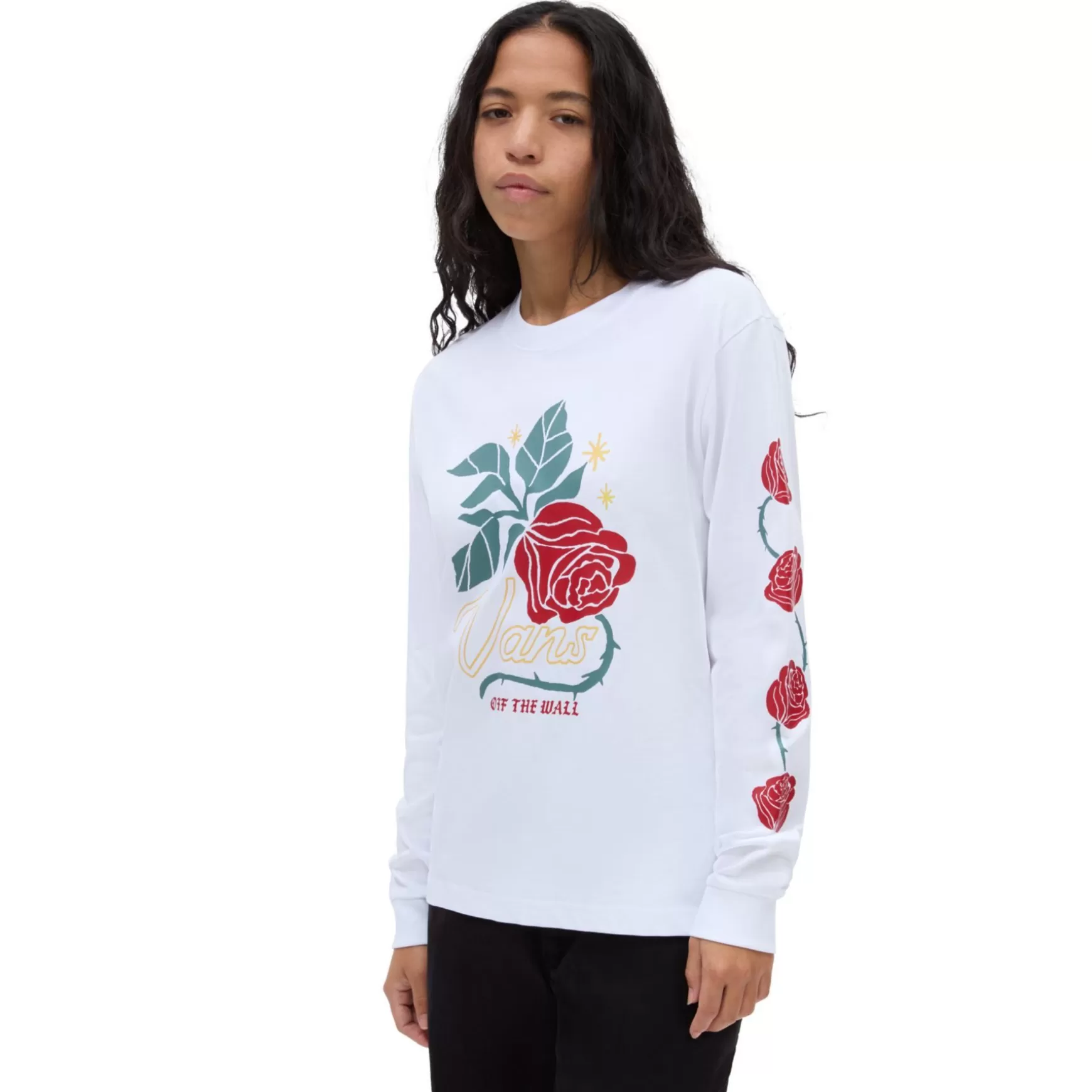 Men VANS T-Shirts & Tops>Thorned Boyfriend Long Sleeve T-Shirt