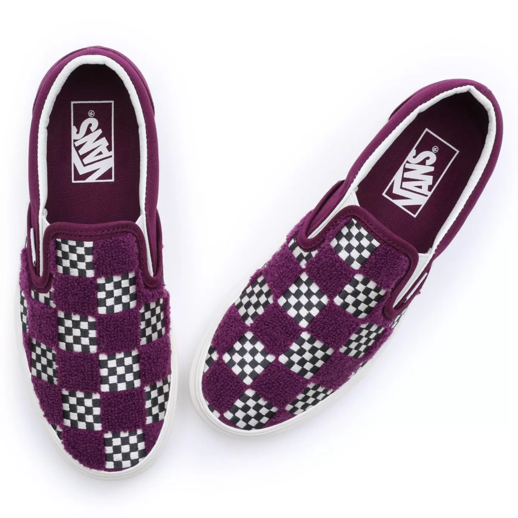 Women VANS Slip-On Shoes>Tufted Check Classic Slip-On Shoes