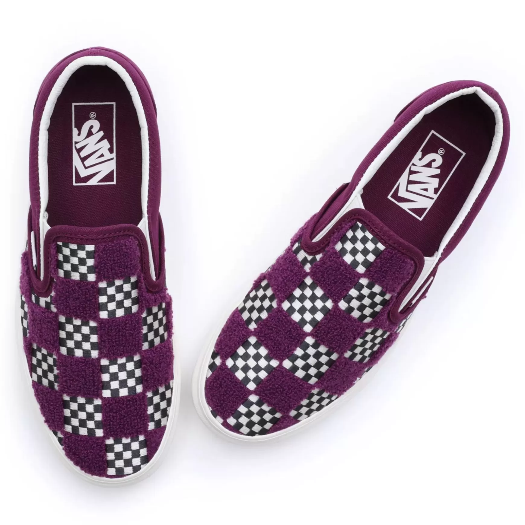 Men VANS Slip-On Shoes>Tufted Check Classic Slip-On Shoes